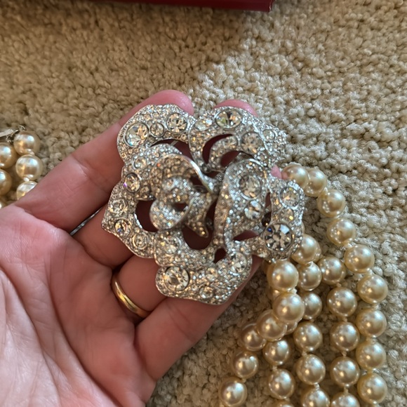 KENNETH JAY LANE PEARL NECKLACE-NEW - Picture 2 of 8